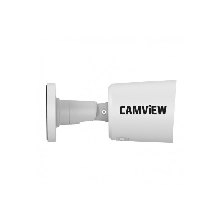 CAMARA IP BULLET 5MP POE FULL AI SIRENA, AUDIO, LUCES Y MICRO SD CAMVIEW
