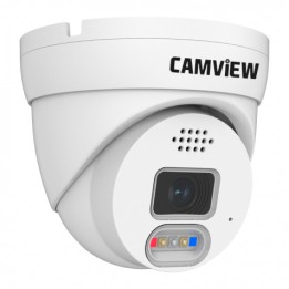 CAMARA IP DOMO 5MP POE FULL AI SIRENA, AUDIO, LUCES Y MICRO SD CAMVIEW