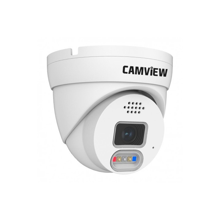 CAMARA IP DOMO 5MP POE FULL AI SIRENA, AUDIO, LUCES Y MICRO SD CAMVIEW