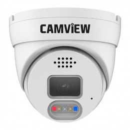 CAMARA IP DOMO 5MP POE FULL AI SIRENA, AUDIO, LUCES Y MICRO SD CAMVIEW