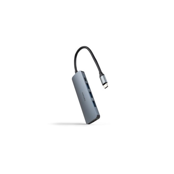 HUB USB-C 5 EN 1 | CONVERSOR USBC 3.1 A 3 X USBA 3.0 + USBC PD 100W + HDMI