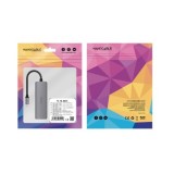 HUB USB-C 5 EN 1 | CONVERSOR USBC 3.1 A 3 X USBA 3.0 + USBC PD 100W + HDMI