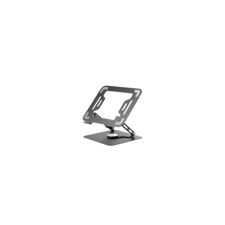 SOPORTE PARA TABLETS Y PORTATILES HASTA 17" EN ACERO 360º NEGRO MARS GAMING