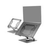 SOPORTE PARA TABLETS Y PORTATILES HASTA 17" EN ACERO 360º NEGRO MARS GAMING