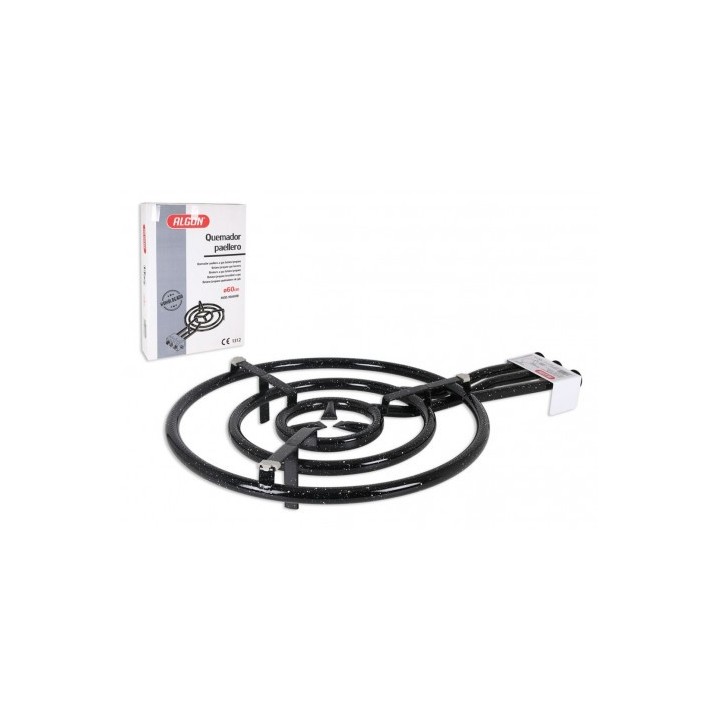 QUEMADOR DE ACERO 60CM PARA PAELLERO GAS ALGON
