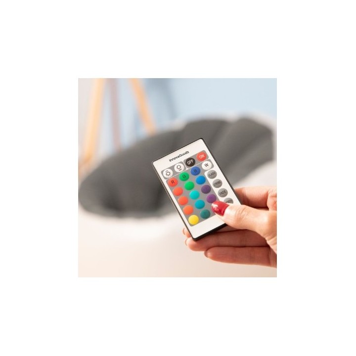 ASIENTO HINCHABLE LED CON MANDO A DISTANCIA |100KG | IP67 | INNOVAGOODS
