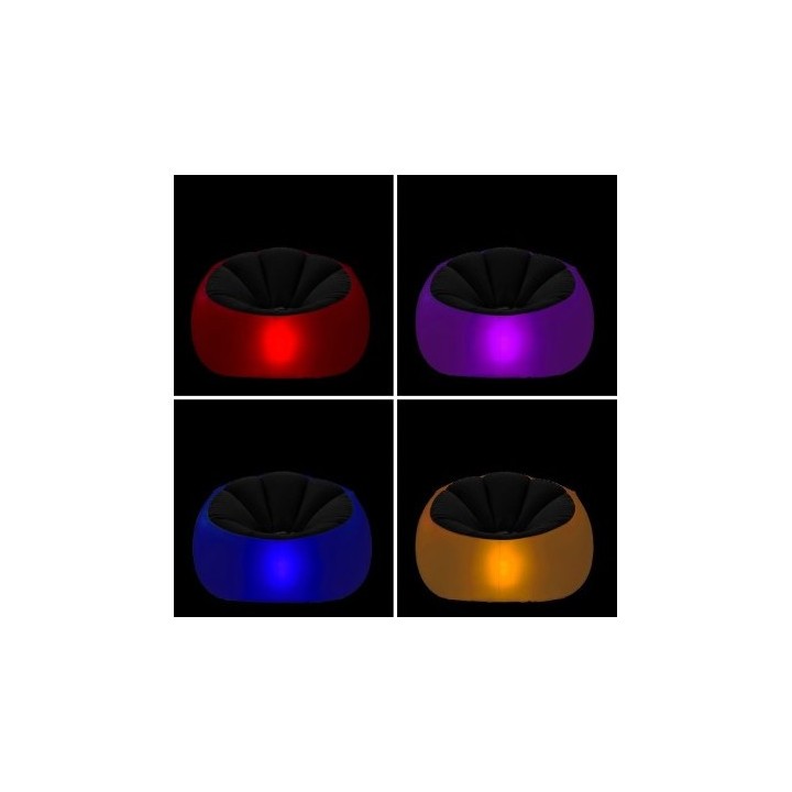 ASIENTO HINCHABLE LED CON MANDO A DISTANCIA |100KG | IP67 | INNOVAGOODS