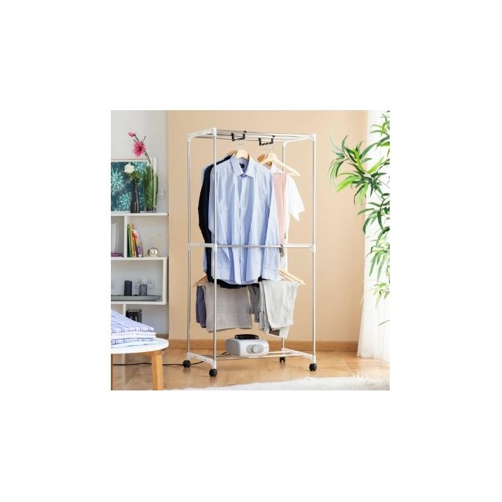 SECADORA ELECTRICA PORTATIL 2 ALTURAS | 1200W | 15KG | INNOVAGOODS