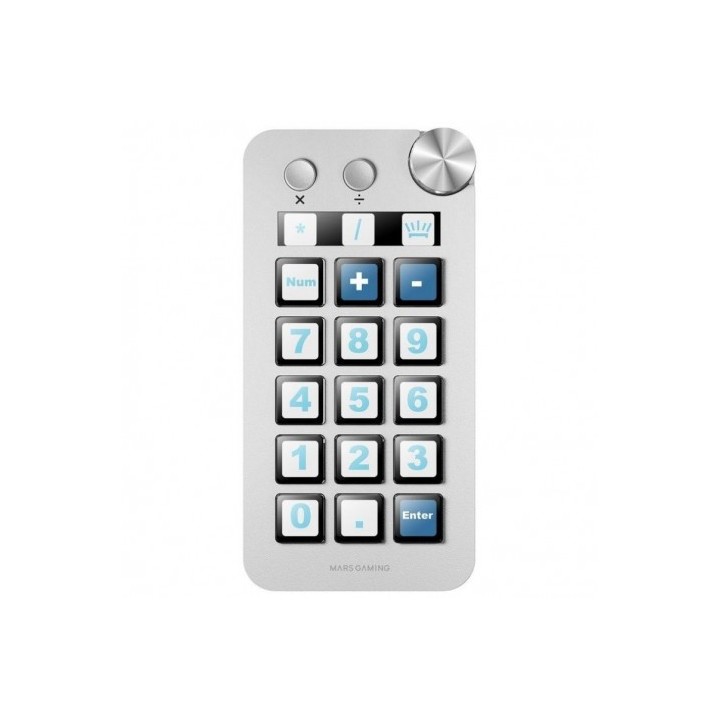 STREAM DECK MARS GAMING MSD-NEO | 15 TECLAS LCD | 1 RUEDA | 2 BOTONES