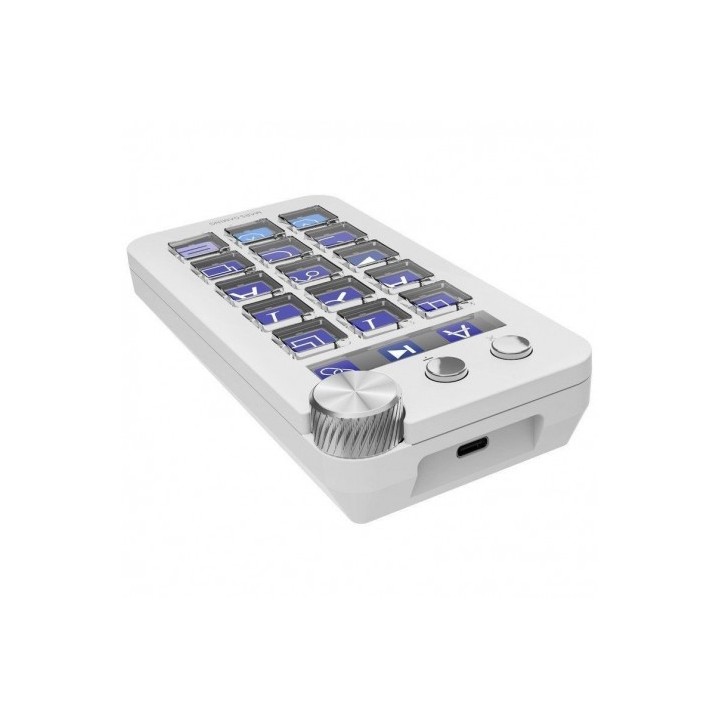 STREAM DECK MARS GAMING MSD-NEO | 15 TECLAS LCD | 1 RUEDA | 2 BOTONES