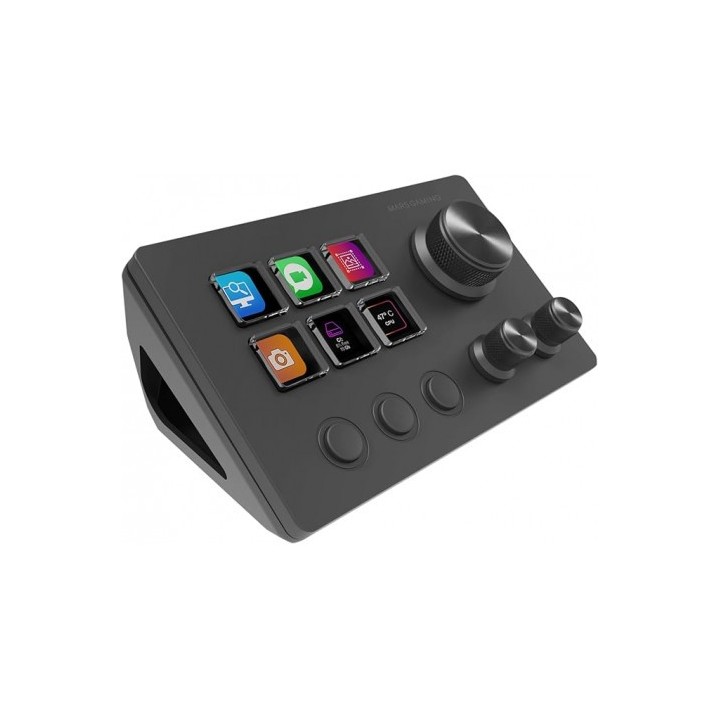 STREAM DECK MARS GAMING MDS-TWO | CONTROL DECK COMPACTO 6 TECLAS