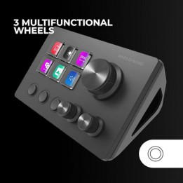 STREAM DECK MARS GAMING MDS-TWO | CONTROL DECK COMPACTO 6 TECLAS