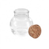 TARRITO VIDRIO TAPON CORCHO 85ML LA MEDITERRANEA