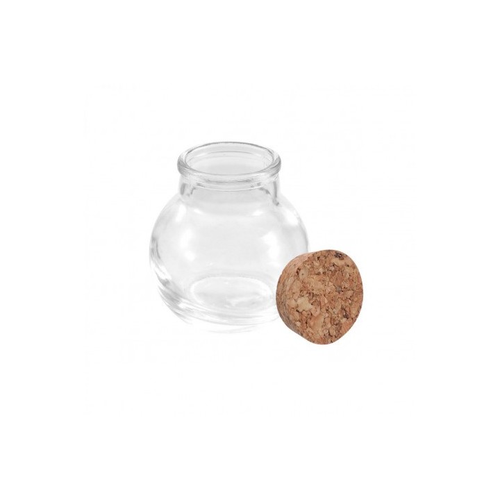 TARRITO VIDRIO TAPON CORCHO 85ML LA MEDITERRANEA