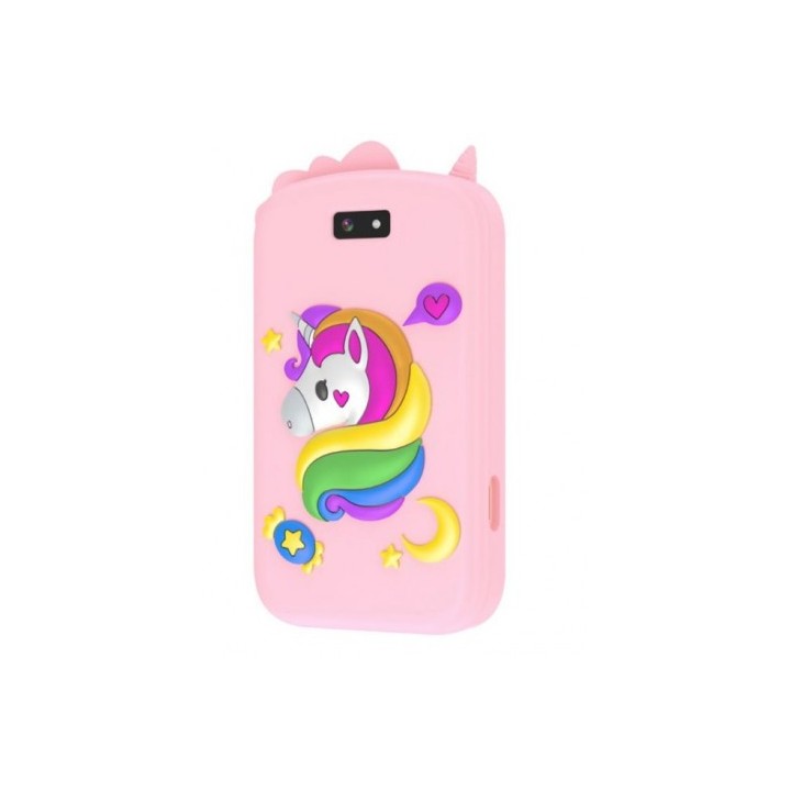 REAC TELEFONO MOVIL CON CAMARA Y LOCALIZADOR INFANTIL H160 ROSA XO