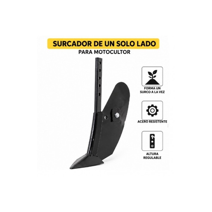 SURCADOR METÁLICO UN SOLO LADO PARA MOTOCULTORES BLIM