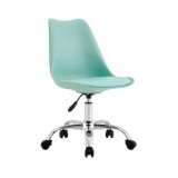 SILLA DE ESCRITORIO CON RUEDAS 91X47X58CM VERDE