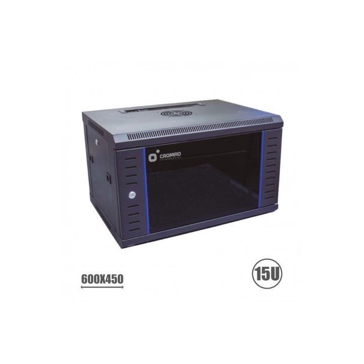 REACONDICIONADO RACK 19" 15U 600X450 SERIE BLUE CROMAD