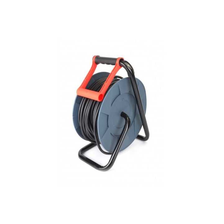 ENROLLACABLE PLASTICO CON TAPAS 40 METROS 3GX2.5MM MADER