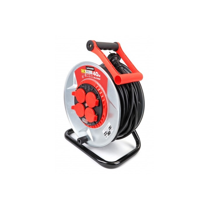 ENROLLACABLE METAL CON TAPAS 40 METROS 3GX2.5MM MADER