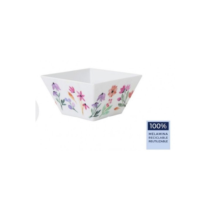 BOL MELAMINA MATE GARDEN 13X7CM LA MEDITERRANEA