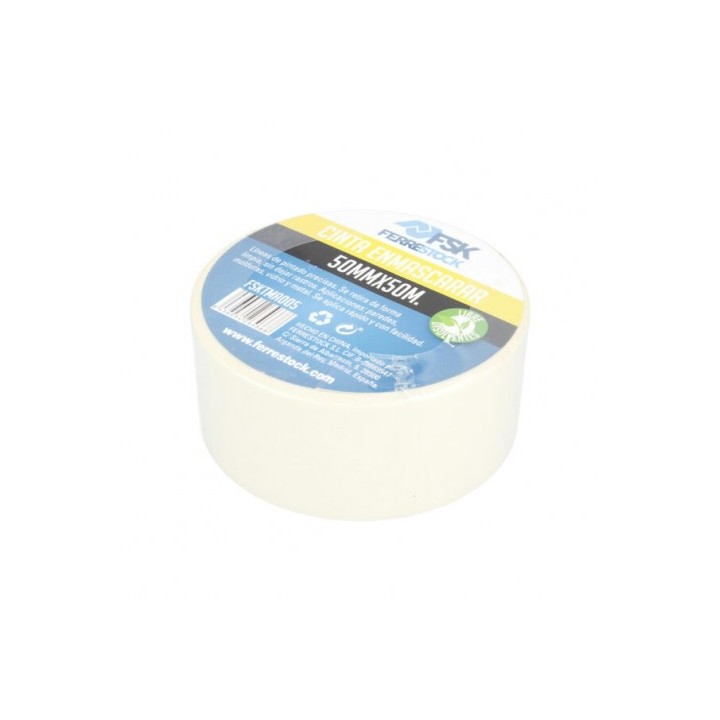 CINTA ADHESIVA ENMASCARAR BEIGE 50MMX50M