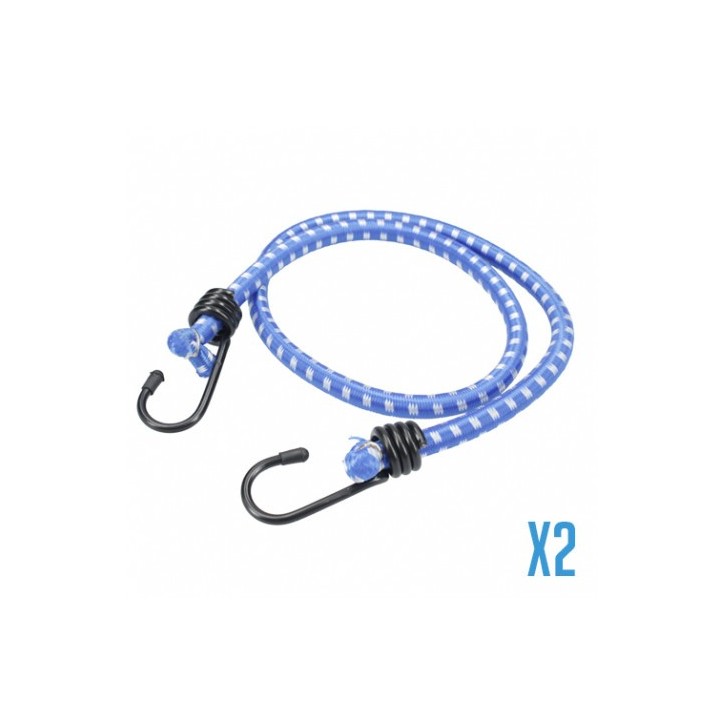 JUEGO 2 GANCHOS ELASTICOS DE GOMA 90CM X 12MM FERRESTOCK