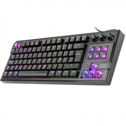 TECLADO MECANICO MARS GAMING CON SMART DECK NEGRO MK-MASTER