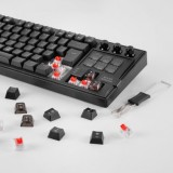 TECLADO MECANICO MARS GAMING CON SMART DECK NEGRO MK-MASTER