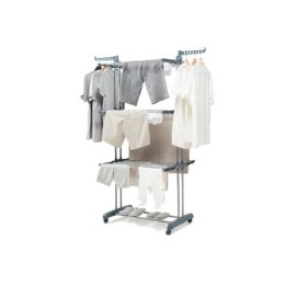 TENDEDERO VERTICAL CON RUEDAS 24 BARRAS 40KG INNOVAGOODS