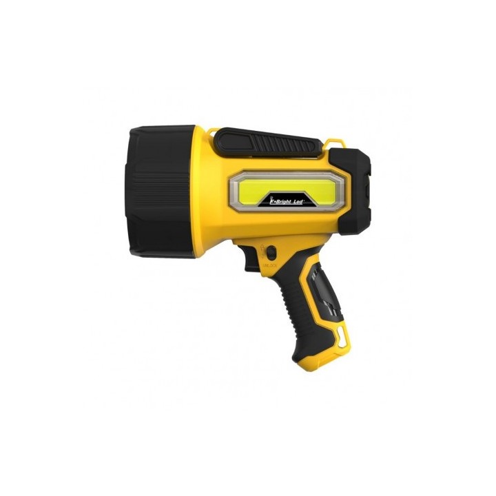 LINTERNA MULTIFUNCION PROFESIONAL RECARGABLE CON FUNDA 10.000LM IPX7 BRIGHT