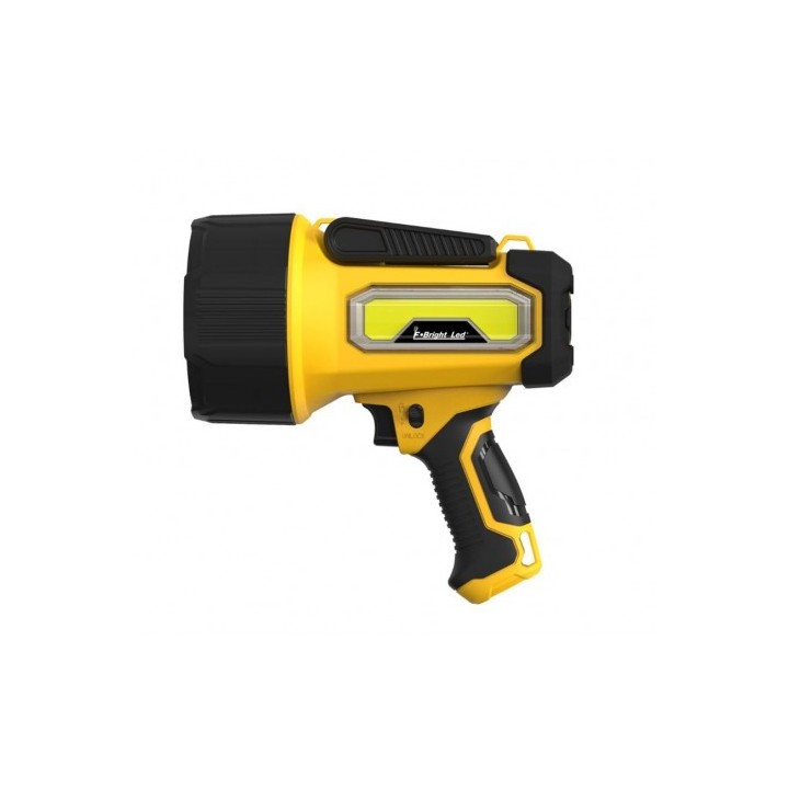 LINTERNA MULTIFUNCION PROFESIONAL RECARGABLE CON FUNDA 2.000LM IPX7 BRIGHT