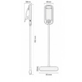 MINI FLEXO PINZA DE LECTURA LED RECARGABLE F.BRIGHT