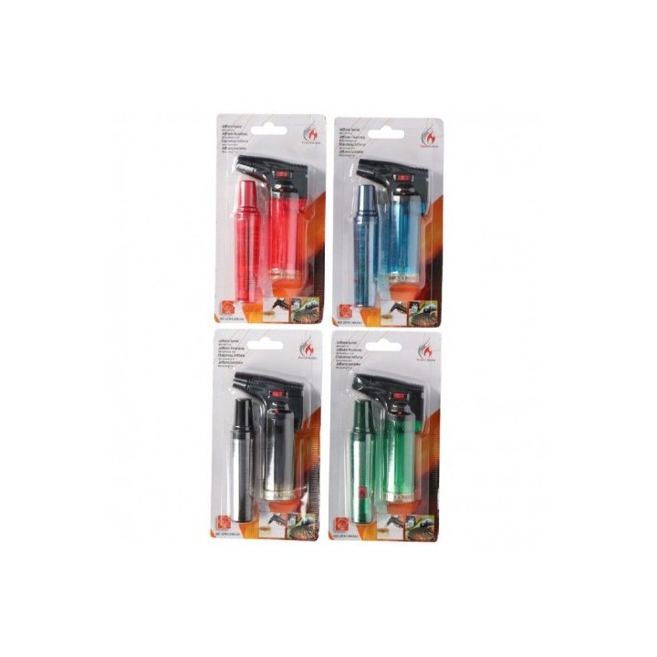 ENCENDEDOR QUEMADOR RECARGABLE COLORES SURTIDOS