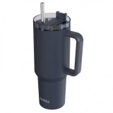 TAZA TERMO XL 1200ML ACERO INOX STREAM BLACK QUOKKA
