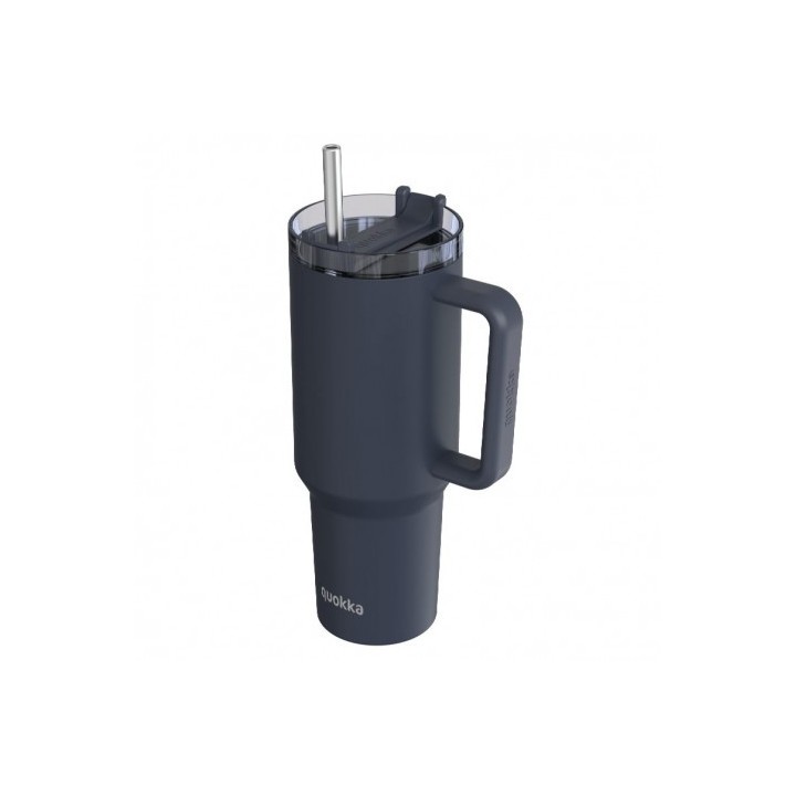 TAZA TERMO XL 1200ML ACERO INOX STREAM BLACK QUOKKA