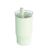 TAZA TERMO ACERO INOXIDABLE 720ML CON CAÑITA MIST PASTEL GREEN QUOKKA