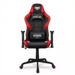 REACONDICIONADA SILLA GAMING SERIE DEMON LORD ROJA CROMAD