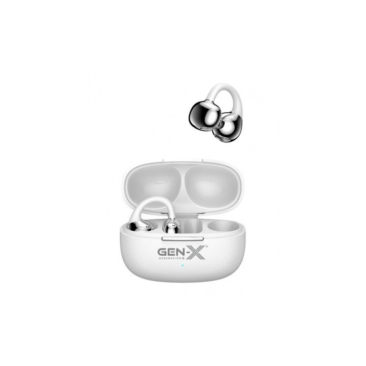 AURICULARES BLUETOOTH OPEN EAR CON TRADUCCION IA BT8411 BLANCOS