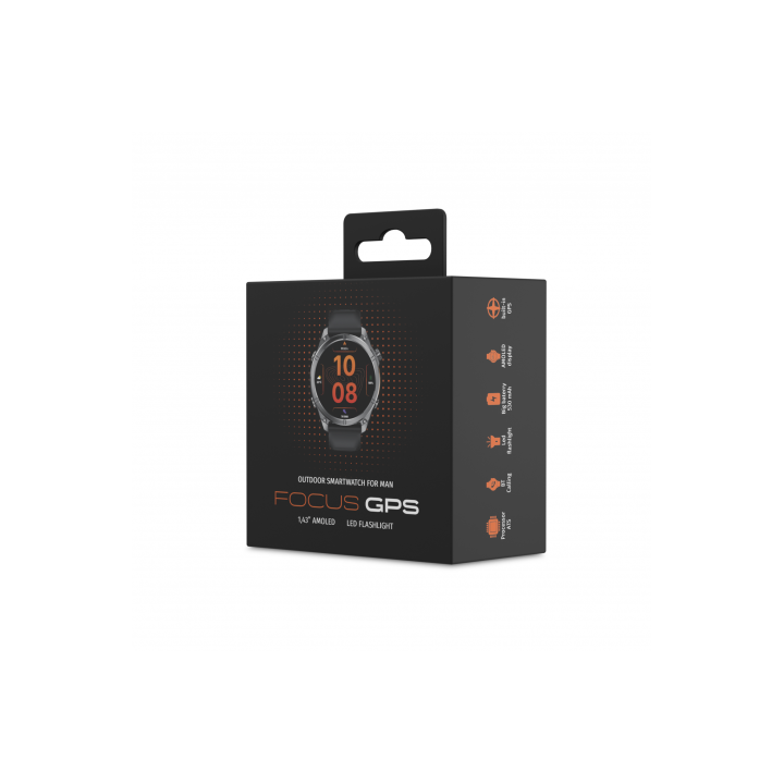 SMARTWATCH FOREVER FOCUS GPS SW-900 NEGRO