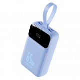 BATERIA EXTERNA 20000MAH 65W FOREVER VIBE-TB65 AZUL CIELO FOREVER