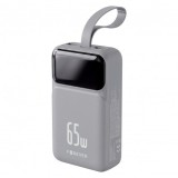 BATERIA EXTERNA 20000MAH 65W FOREVER VIBE-TB65 PLATA FOREVER