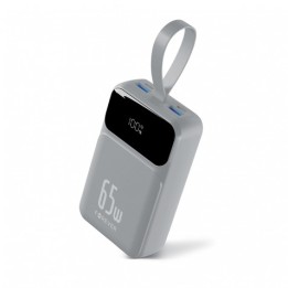 BATERIA EXTERNA 20000MAH 65W FOREVER VIBE-TB65 PLATA FOREVER