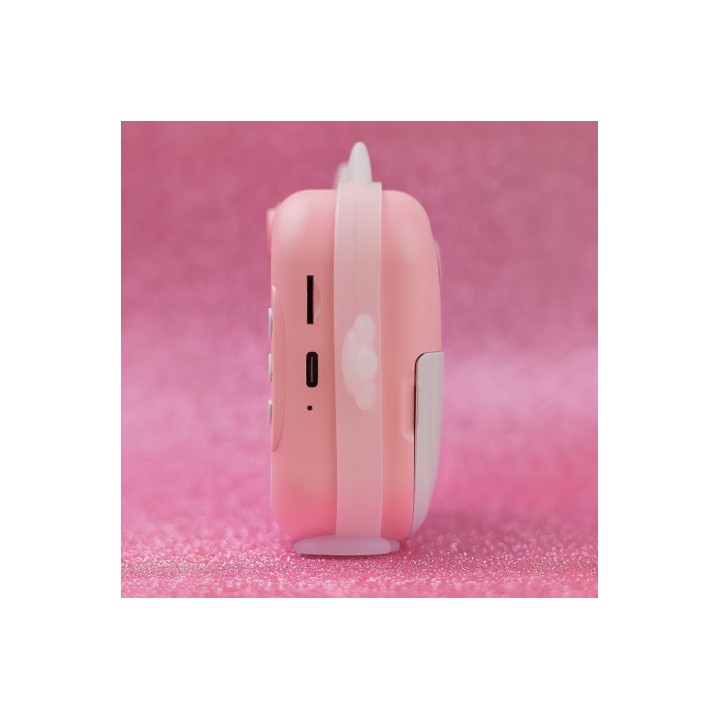 CAMARA DE FOTOS INSTANTANEA INFANTIL ROSA MXPC-100 MAXLIFE