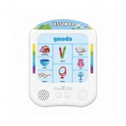 PIZARRA APRENDIZAJE INGLES INFANTIL MXLD-200 BLANCO MAXLIFE