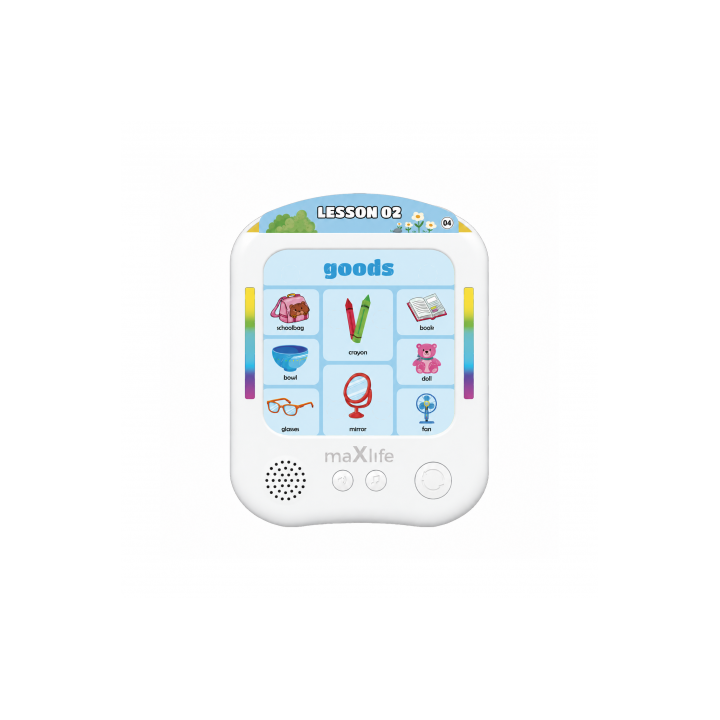 PIZARRA APRENDIZAJE INGLES INFANTIL MXLD-200 BLANCO MAXLIFE