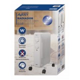 RADIADOR DE ACEITE 7 ELEMENTOS 1500W - ALTURA 45CM AVANT