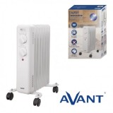 RADIADOR DE ACEITE 7 ELEMENTOS 1500W - ALTURA 45CM AVANT