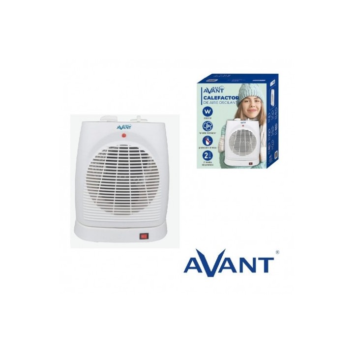 CALEFACTOR PORTATIL OSCILANTE 2000W AVANT