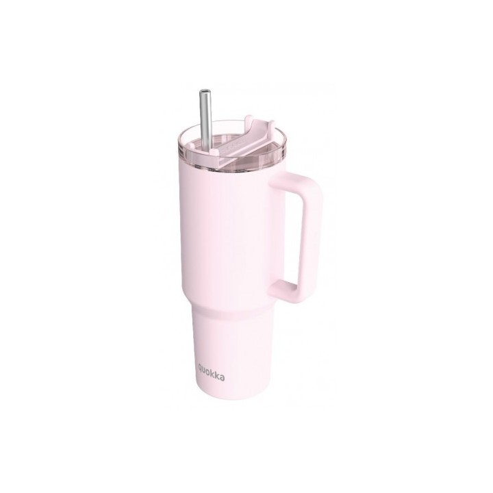 TAZA TERMO XL 1200ML ACERO INOX STREAM ROSA QUOKKA